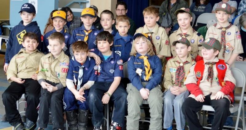 Cub Scout Pack 216 Holds Pinewood Derby Races 