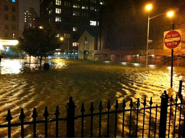 nyc flood last night