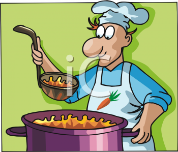 clipart picture of pot of chili