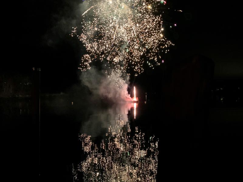 Fireworks over Rockport Harbor, Creatures of Habit fill Opera House