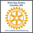 West Bay Rotary Logo with Rotary wheel. 